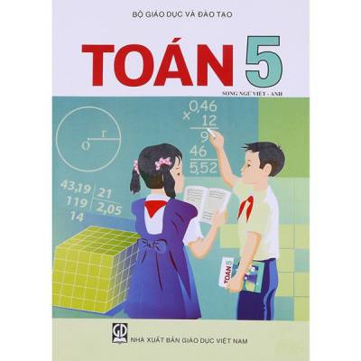 Sách Toán Lớp 5 ( Song Ngữ Việt - Anh )