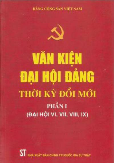 Sách Văn kiện Đại hội Đảng thời kỳ đổi mới