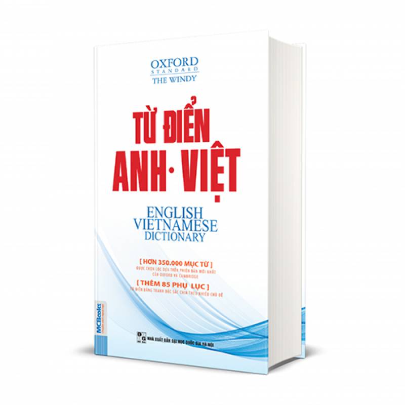 Từ điển Anh – Anh- Việt (bìa mềm trắng)
