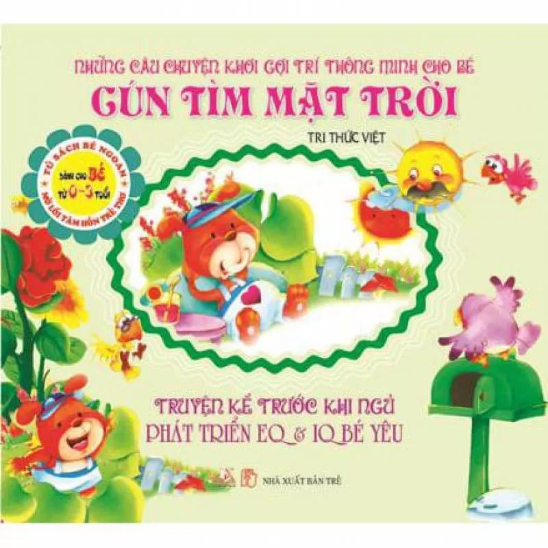 Truyện Kể Trước Giờ Đi Ngủ -Cún tìm mặt trời - Vanlangbooks