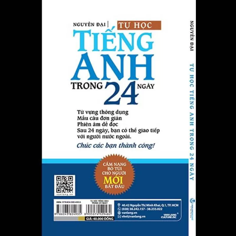 Tự Học Tiếng Anh Trong 24 Ngày - Nguyễn Đại