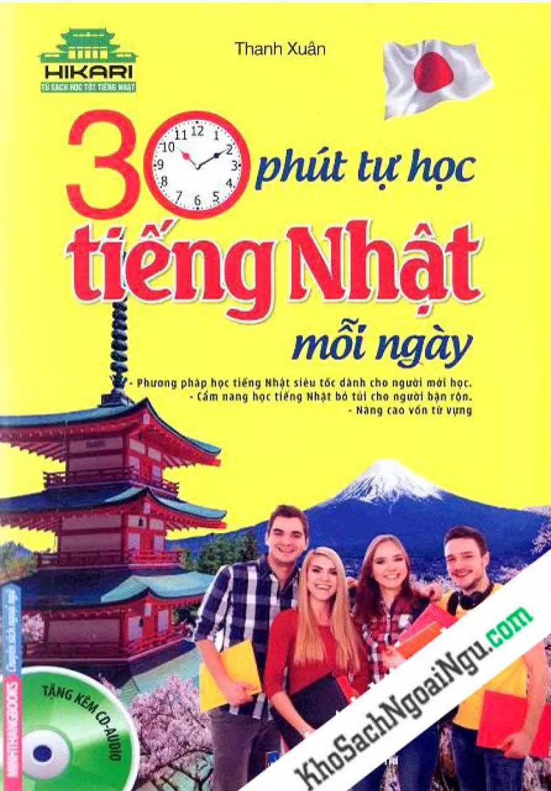 30 phút tự học tiếng Nhật mỗi ngày (Kèm CD)