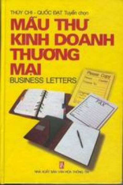 Mẫu thư kinh doanh thương mại