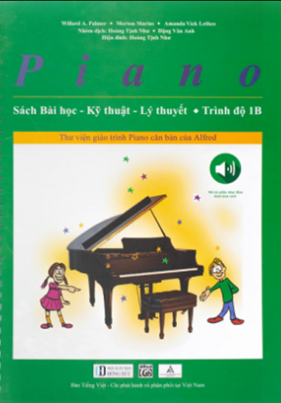 Piano Sách Bài Học - Kỹ Thuật - Lý Thuyết (Trình Độ 1B)