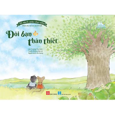 Bộ sách giáo dục sớm dành cho trẻ em 2-8 tuổi - Đôi bạn thân thiết