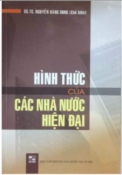 SÁCH HÌNH THỨC CỦA CÁC NHÀ NƯỚC HIỆN ĐẠI